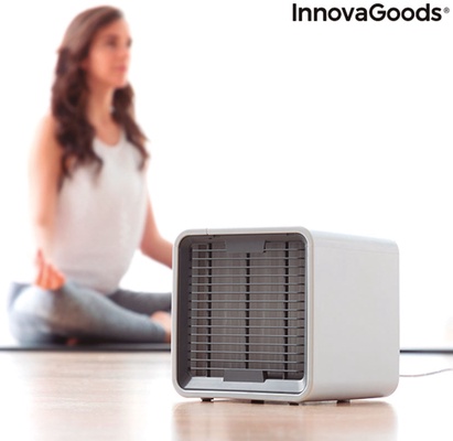 Mini climatizador evaporativo portatil INNOVAGOODS con Led FreezyQ